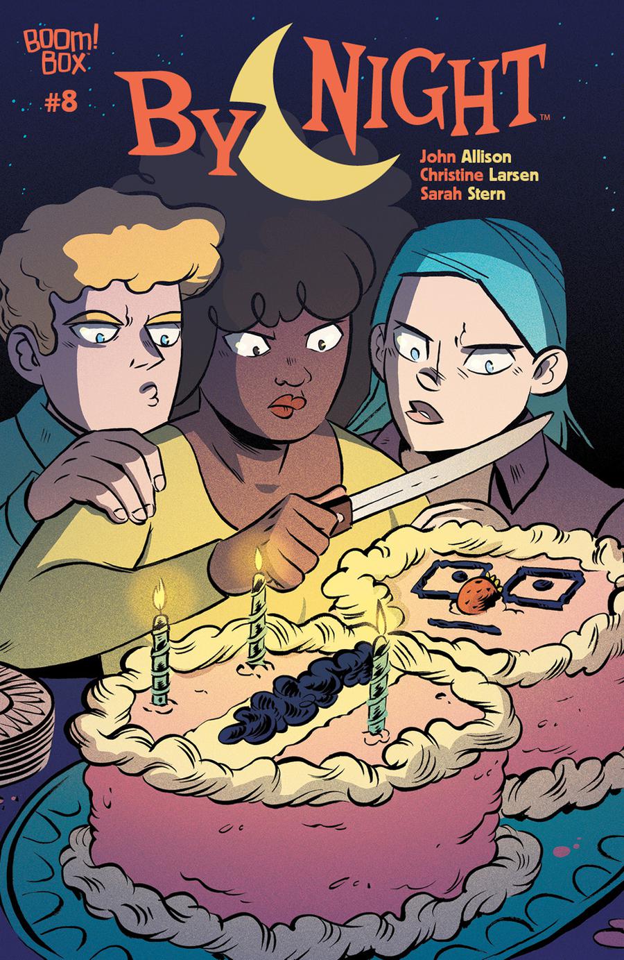 By Night #8 Cover A Regular Christine Larsen Cover
