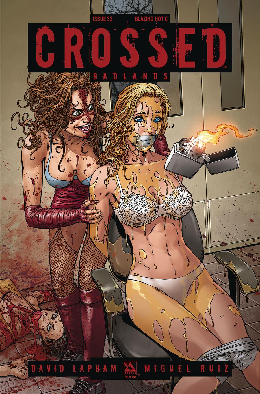 Crossed Badlands #33 Cover G Blazing Hot C Cover