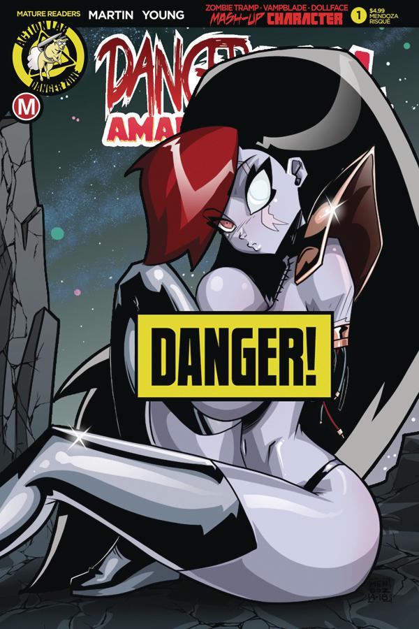 Danger Doll Squad Presents Amalgama Lives #1 Cover F Variant Dan Mendoza Risque Cover