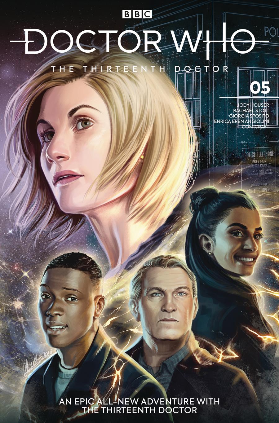 Doctor Who 13th Doctor #5 Cover C Variant Claudia Ianniciello Cover