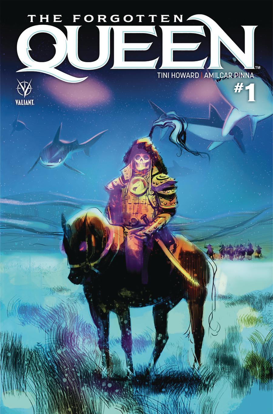 Forgotten Queen #1 Cover B Variant Viktor Kalvachev Cover