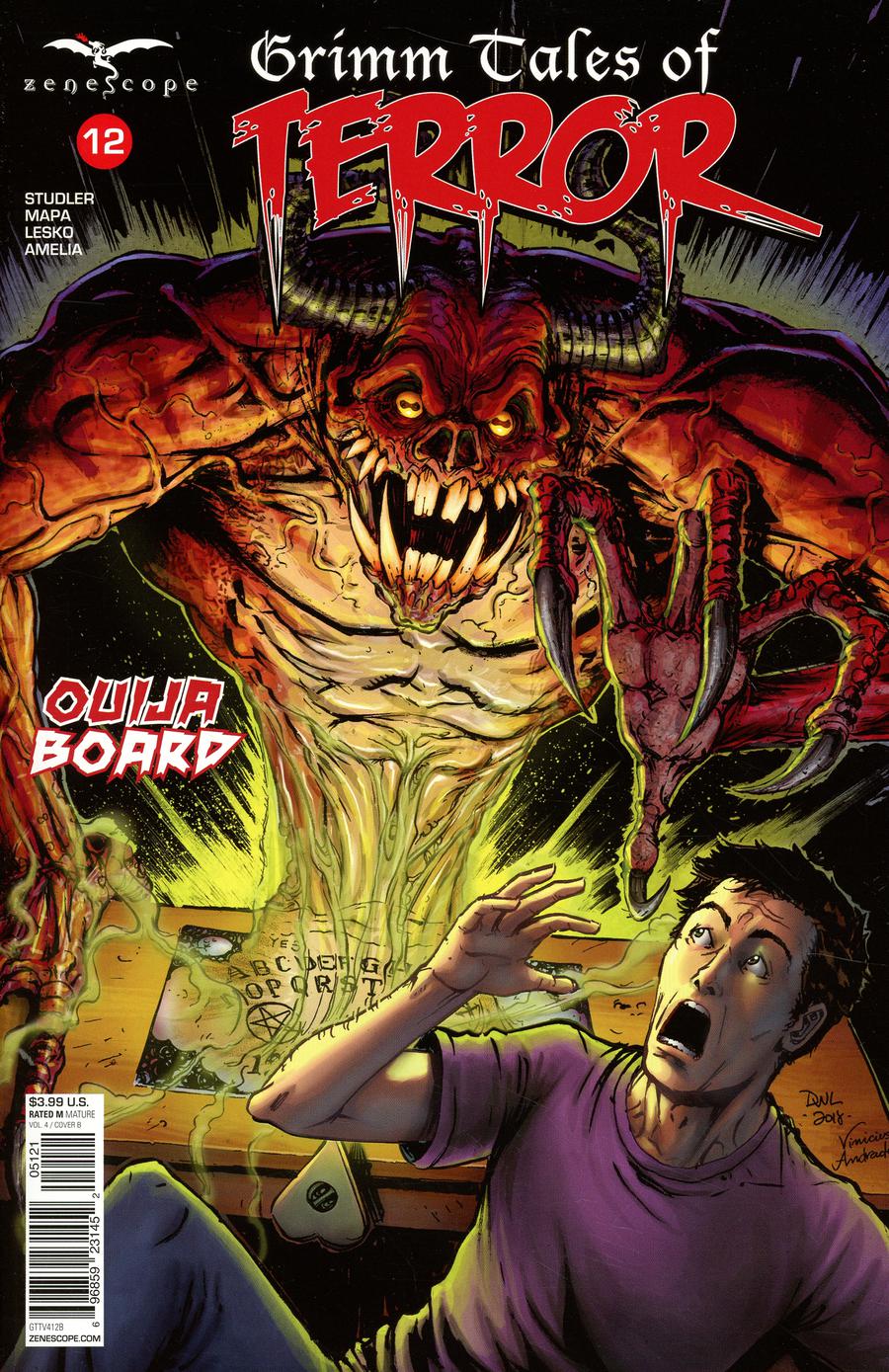 Grimm Fairy Tales Presents Grimm Tales Of Terror Vol 4 #12 Cover B Daniel Leister