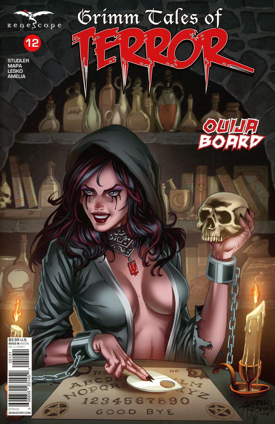 Grimm Fairy Tales Presents Grimm Tales Of Terror Vol 4 #12 Cover C Alfredo Reyes