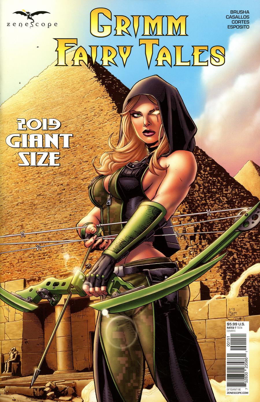 Grimm Fairy Tales 2019 Giant-Size #1 Cover E Anthony Spay