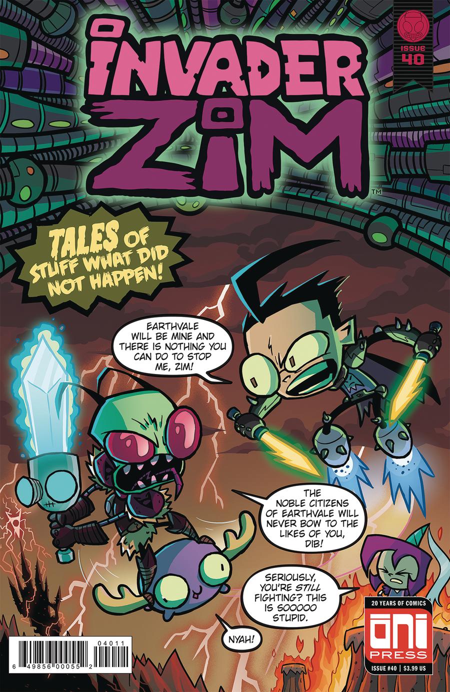 Invader Zim #40 Cover A Regular Warren Wucinich Cover