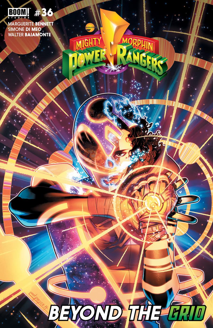 Mighty Morphin Power Rangers (BOOM Studios) #36 Cover A Regular Jamal Campbell Cover