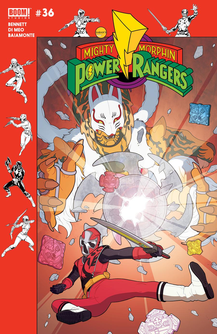 Mighty Morphin Power Rangers (BOOM Studios) #36 Cover B Variant Phil Murphy Preorder Cover