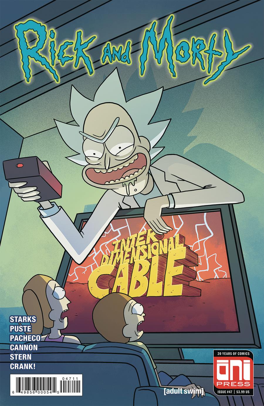 Rick And Morty #47 Cover A Regular Marc Ellerby & Sarah Stern Cover