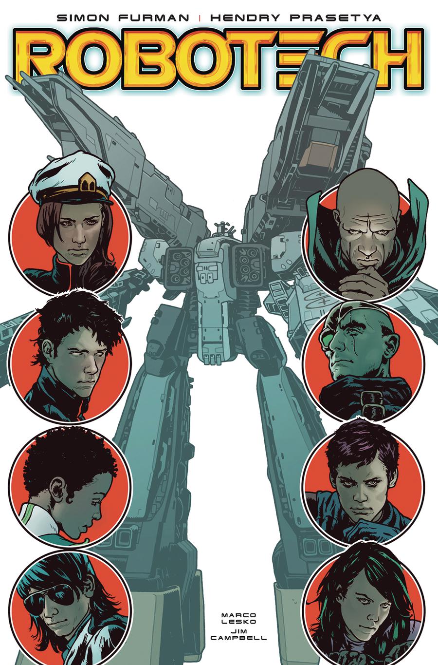 Robotech Vol 3 #17 Cover A Regular Jeff Spokes Cover