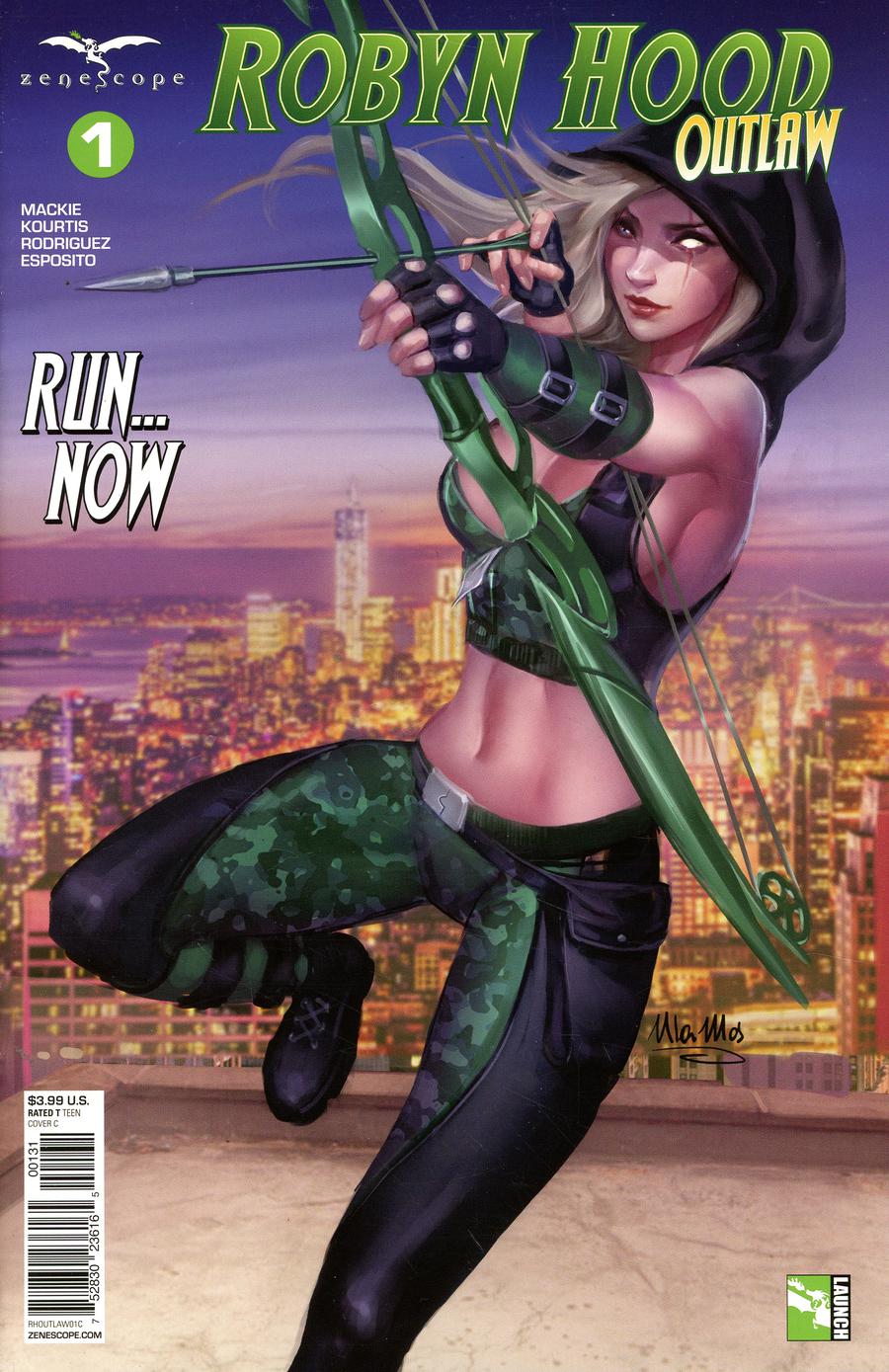 Grimm Fairy Tales Presents Robyn Hood Outlaw #1 Cover C Ula Mos