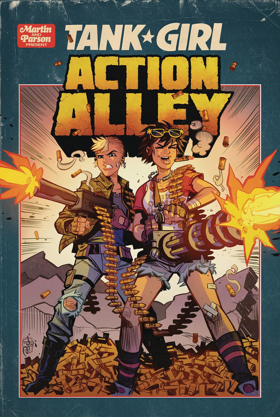 Tank Girl Vol 3 #3 Action Alley Cover A Regular Brett Parson Cover