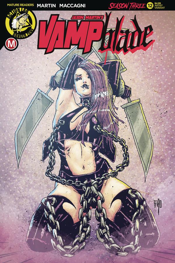 Vampblade Season 3 #12 Cover C Variant Brao Cover