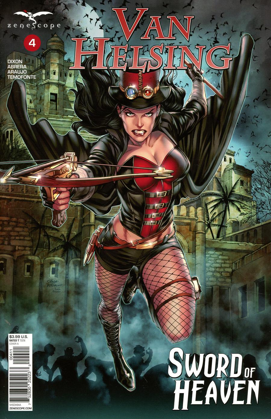 Grimm Fairy Tales Presents Van Helsing Sword Of Heaven #4 Cover A Igor Vitorino