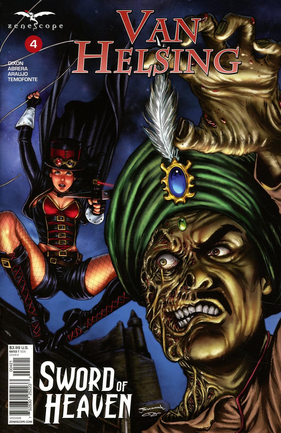 Grimm Fairy Tales Presents Van Helsing Sword Of Heaven #4 Cover B Julius Abrera