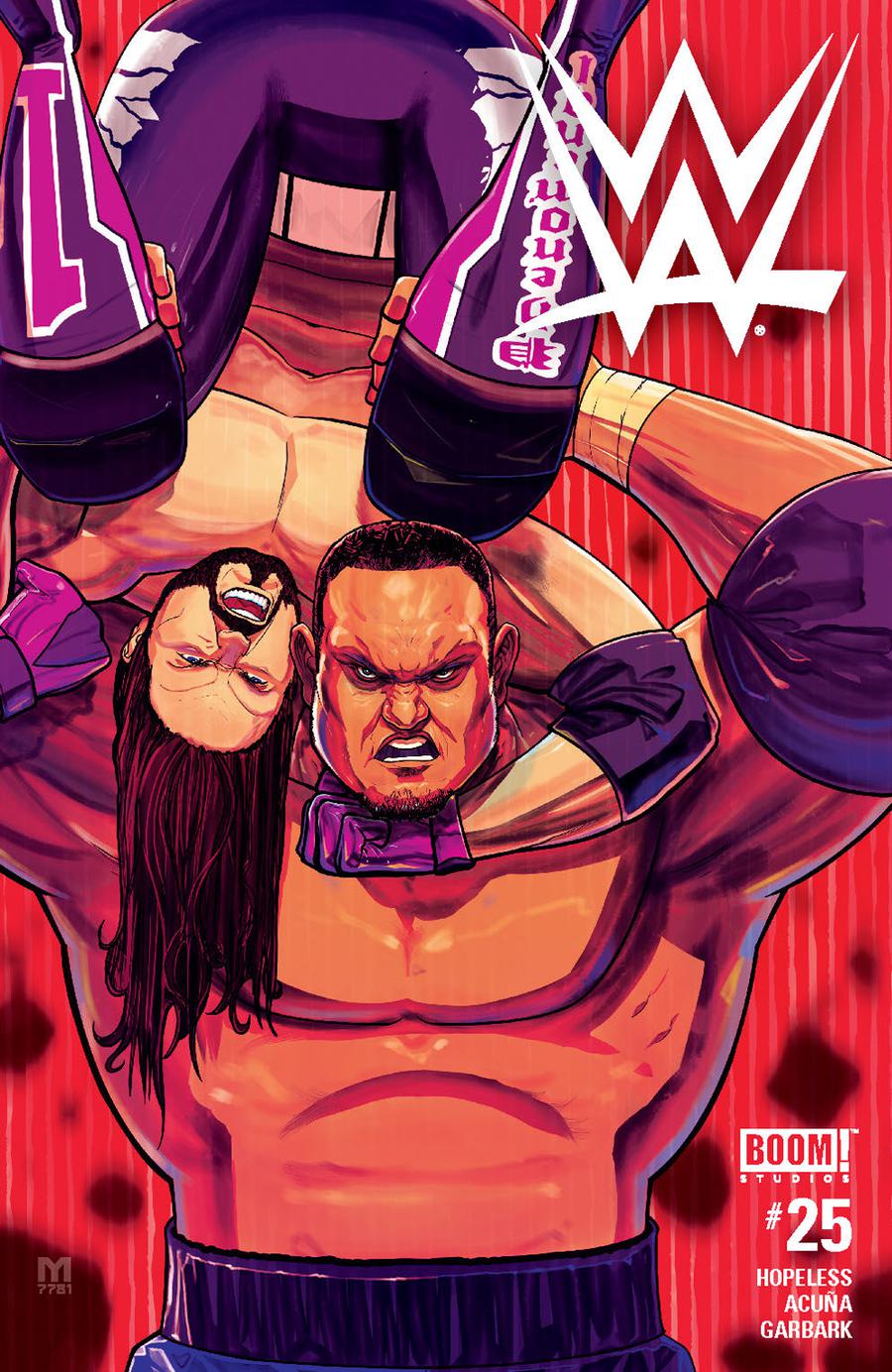 WWE #25 Cover A Regular Marco DAlfonso Cover