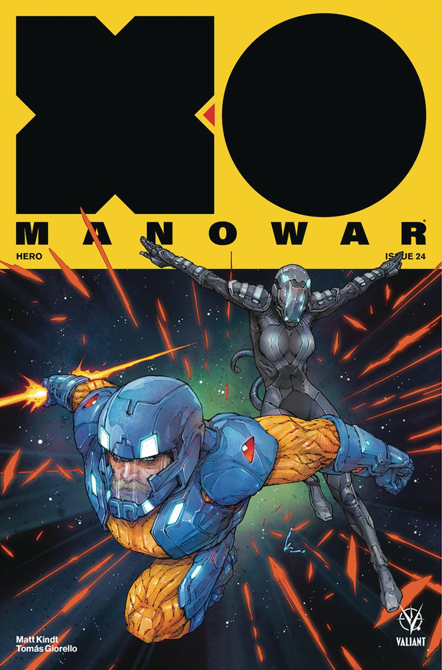 X-O Manowar Vol 4 #24 Cover A Regular Kenneth Rocafort Cover