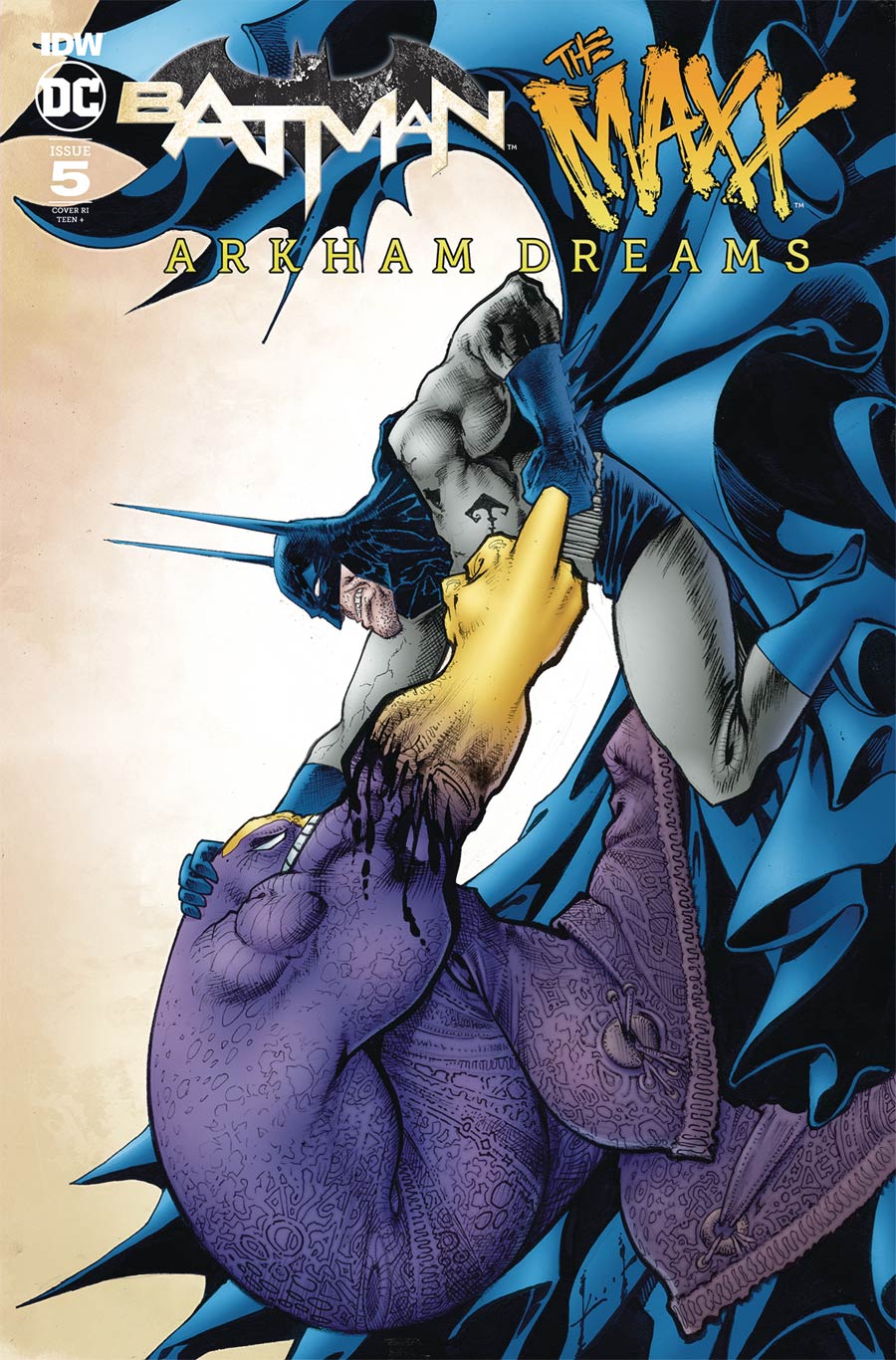 Batman The MAXX Arkham Dreams #5 Cover A Regular Sam Kieth Cover