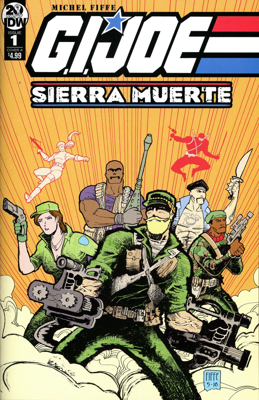 GI Joe Sierra Muerte #1 Cover A Regular Michel Fiffe Cover