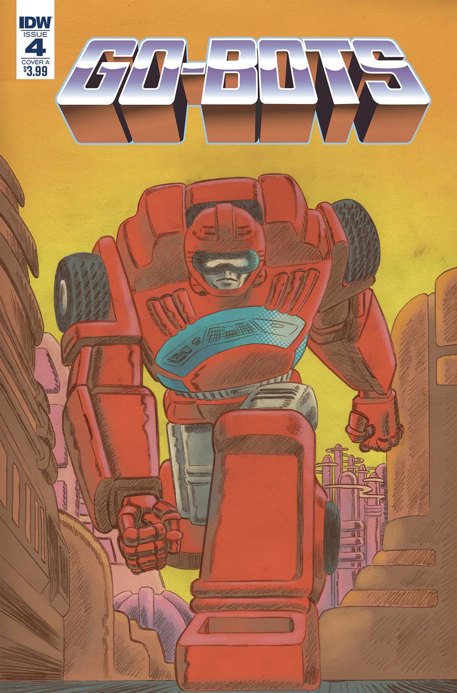 Go-Bots #4 Cover A Regular Tom Scioli Cover