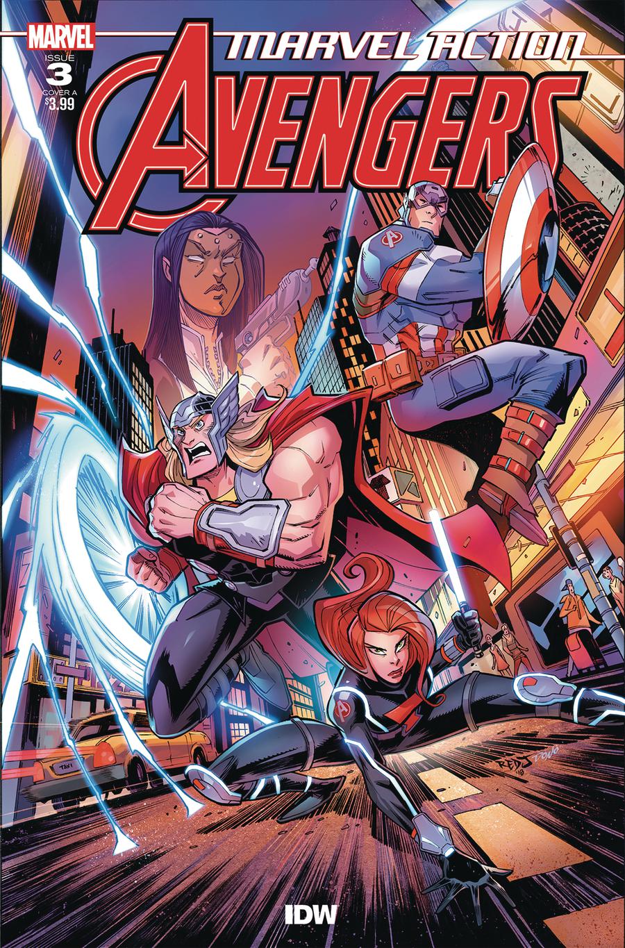 Marvel Action Avengers #3 Cover A Regular Jon Sommariva Cover