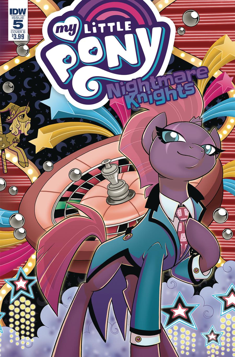 My Little Pony Nightmare Knights #5 Cover B Variant Brenda Hickey Cover