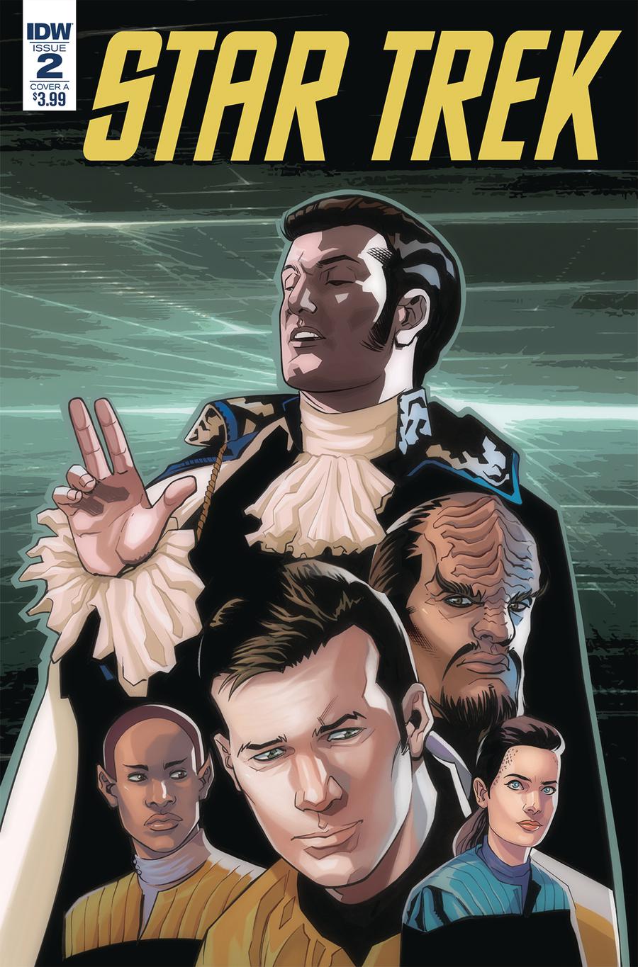 Star Trek Q Conflict #2 Cover A Regular David Messina Cover