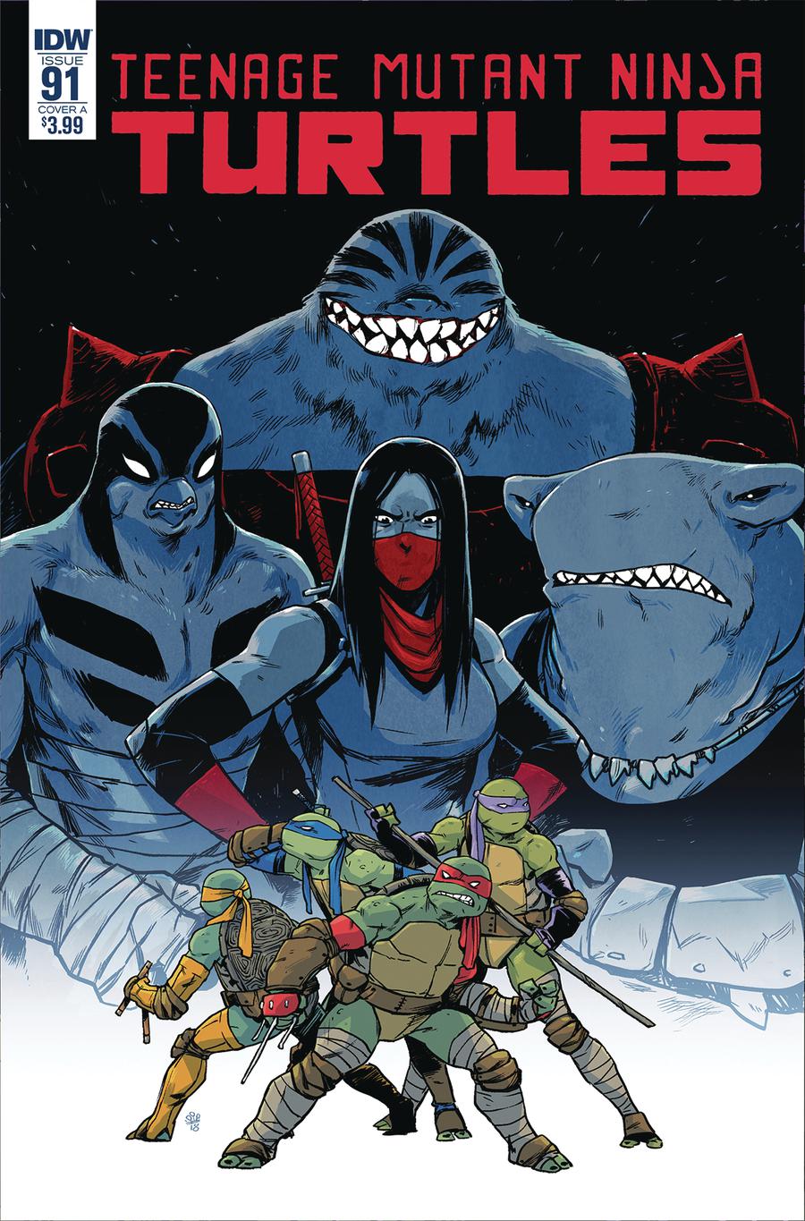 Teenage Mutant Ninja Turtles Vol 5 #91 Cover A Regular Michael Dialynas Cover