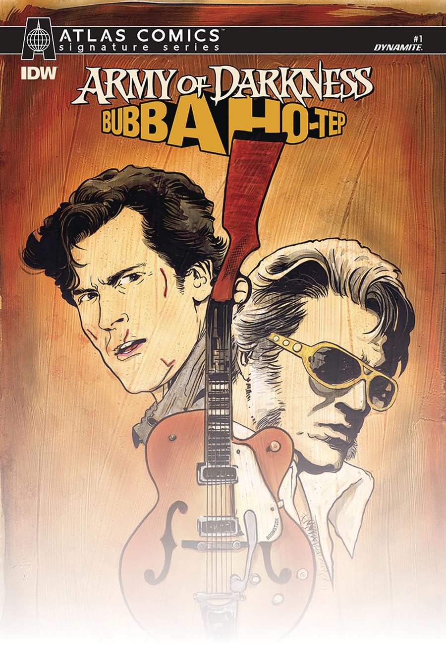 Army Of Darkness Bubba Ho-Tep #1 Cover L Atlas Comics Signature Series Signed By Robert Hack