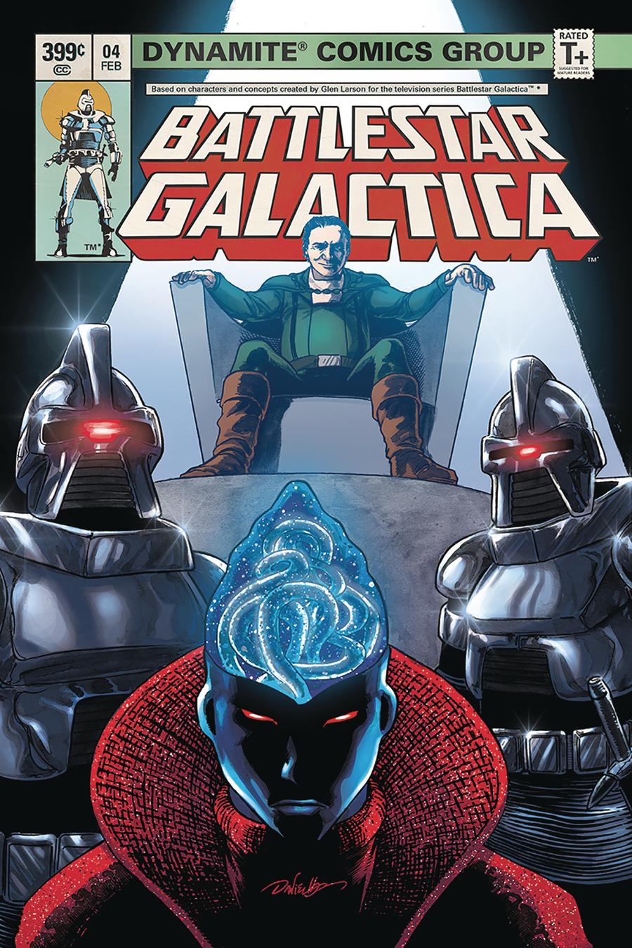 Battlestar Galactica Classic #4 Cover B Variant Daniel HDR Cover