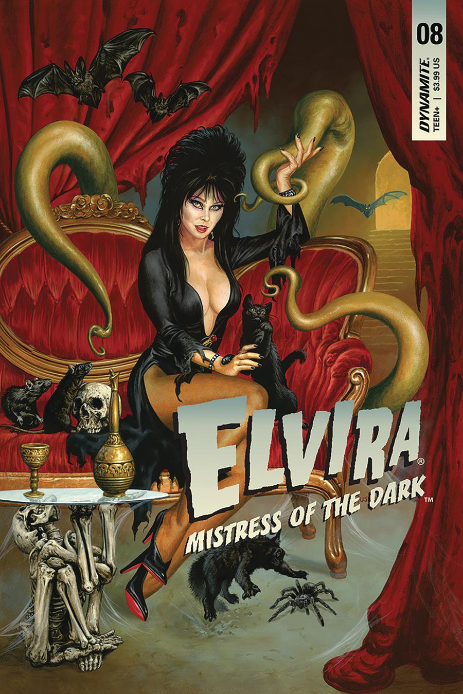 Elvira Mistress Of The Dark Vol 2 #8 Cover A Regular Joe Jusko Cover