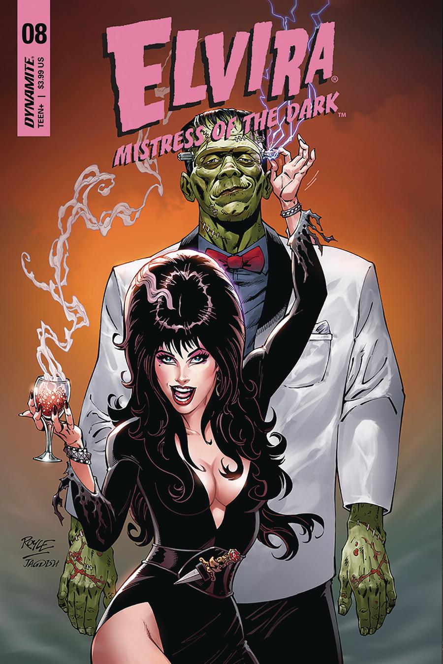 Elvira Mistress Of The Dark Vol 2 #8 Cover C Variant John Royle Cover