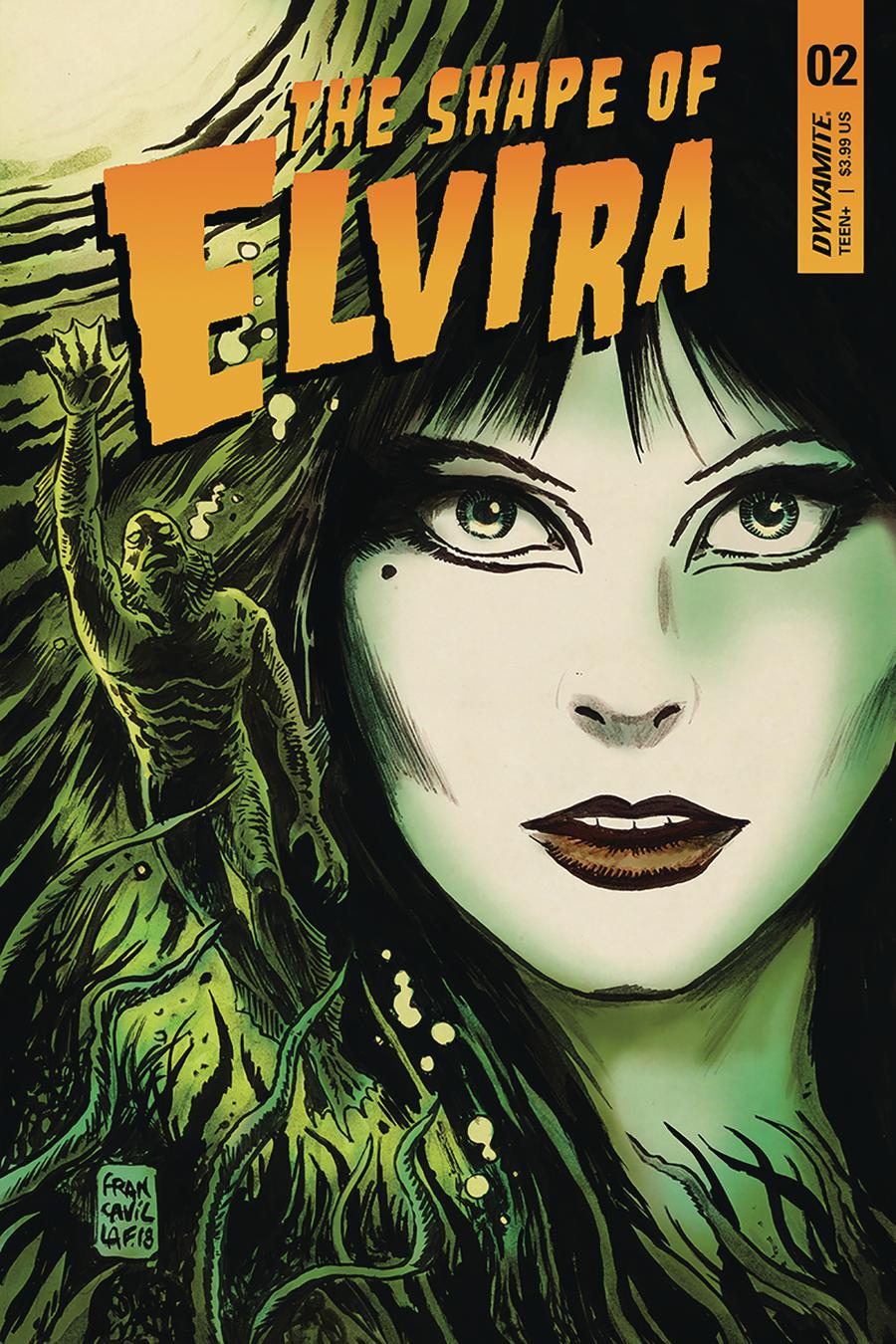 Elvira Shape Of Elvira #2 Cover A Regular Francesco Francavilla Cover