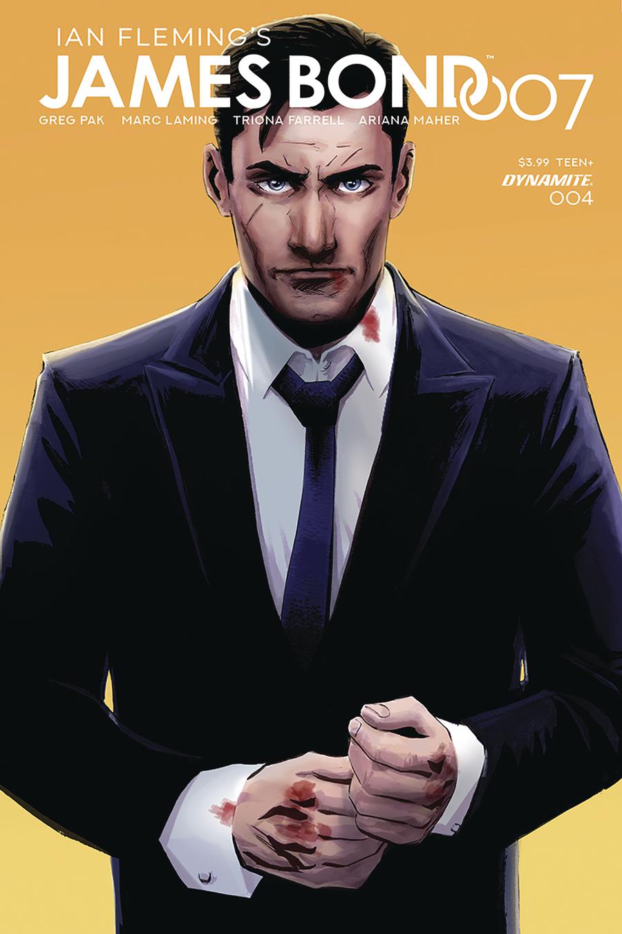 James Bond 007 #4 Cover C Variant Ibrahim Moustafa Cover