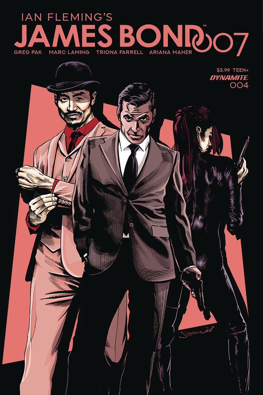 James Bond 007 #4 Cover D Variant Stephen Mooney Cover