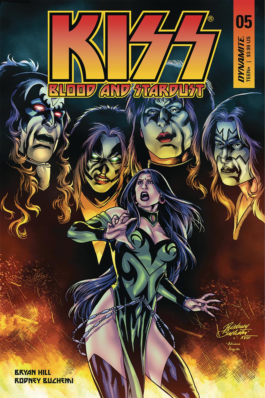 KISS Blood And Stardust #5 Cover B Variant Rodney Buchemi Cover