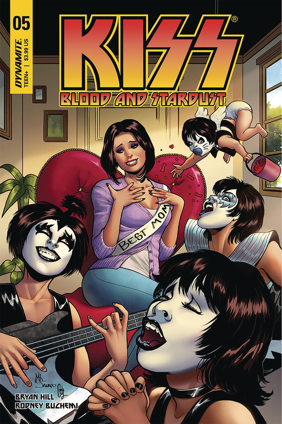 KISS Blood And Stardust #5 Cover C Variant Maria Sanapo Cover