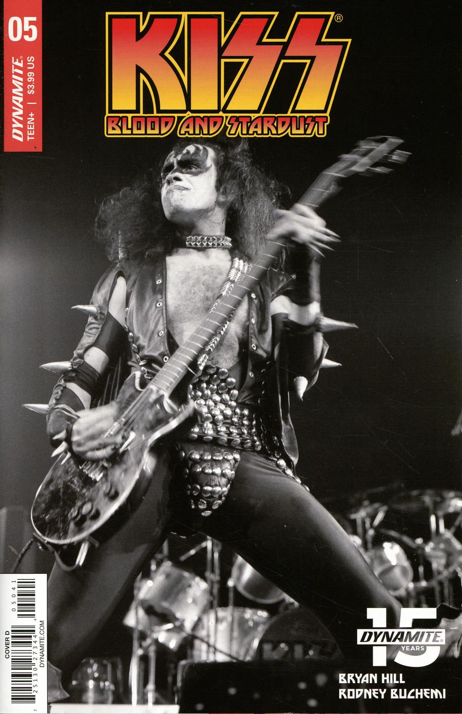 KISS Blood And Stardust #5 Cover D Variant Photo Subscription Cover