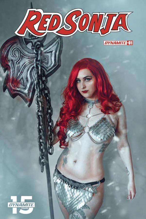 Red Sonja Vol 8 #1 Cover E Variant Cosplay Photo Cover
