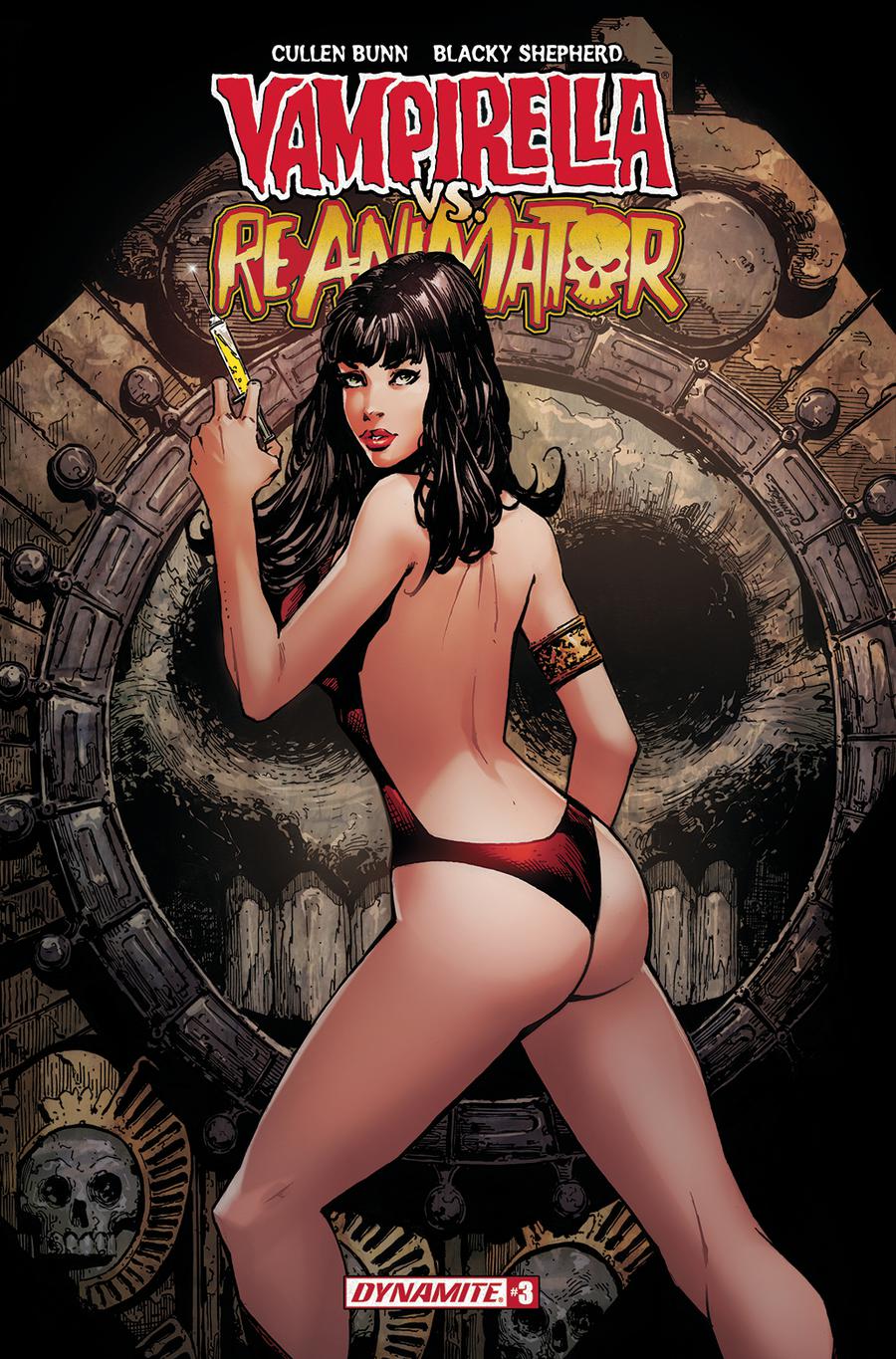 Vampirella vs Reanimator #3 Cover A Regular Johnny Desjardins Cover