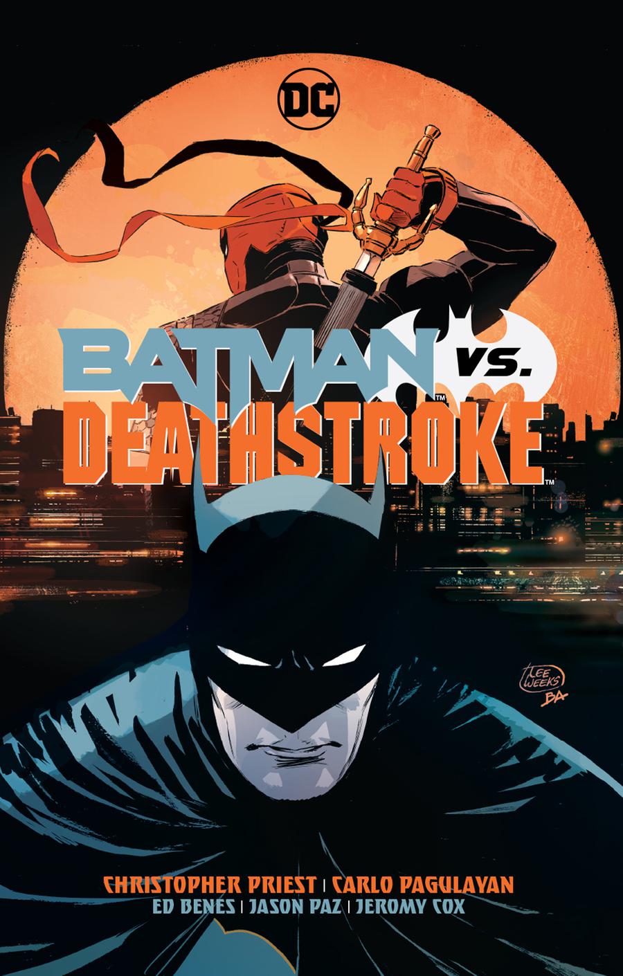 Batman vs Deathstroke HC (Rebirth)