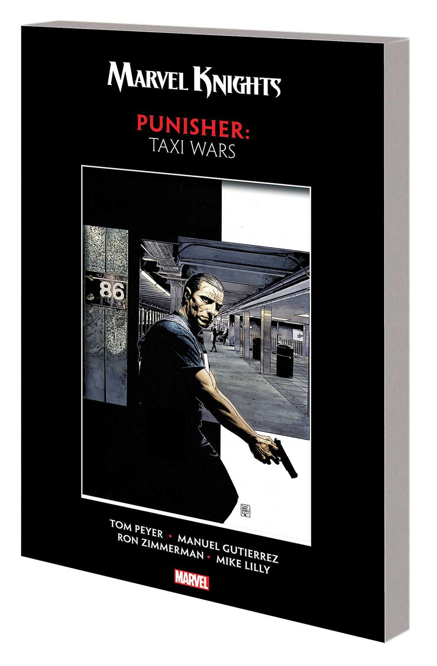 Marvel Knights Punisher By Tom Peyer & Manuel Gutierrez Taxi Wars TP