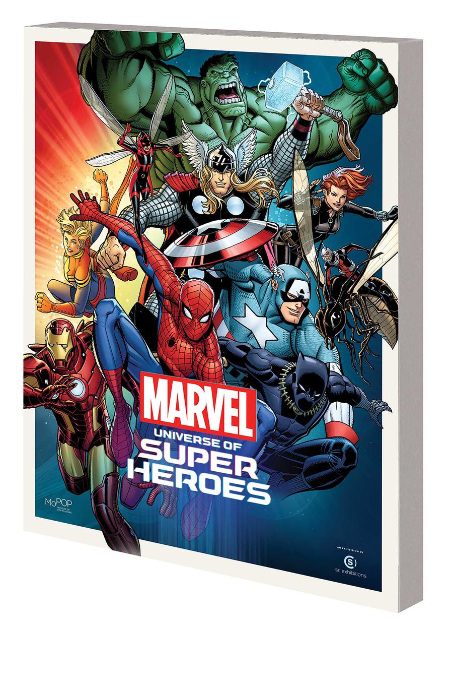 Marvel Universe Of Super Heroes Museum Exhibit Guide TP