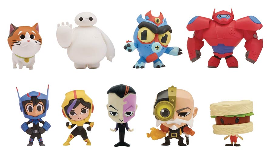 Big Hero 6 The Series Chibi 2-Pack Figure Blind Mystery Box Wave 2 Assortment Case