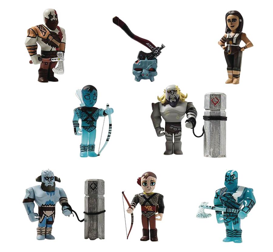 God Of War Mini Series Blind Mystery Box 24-Piece Display