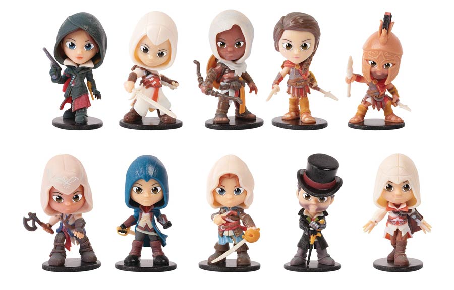 Ubisoft Assassins Creed Mini Figure 12-Piece Window Box Display
