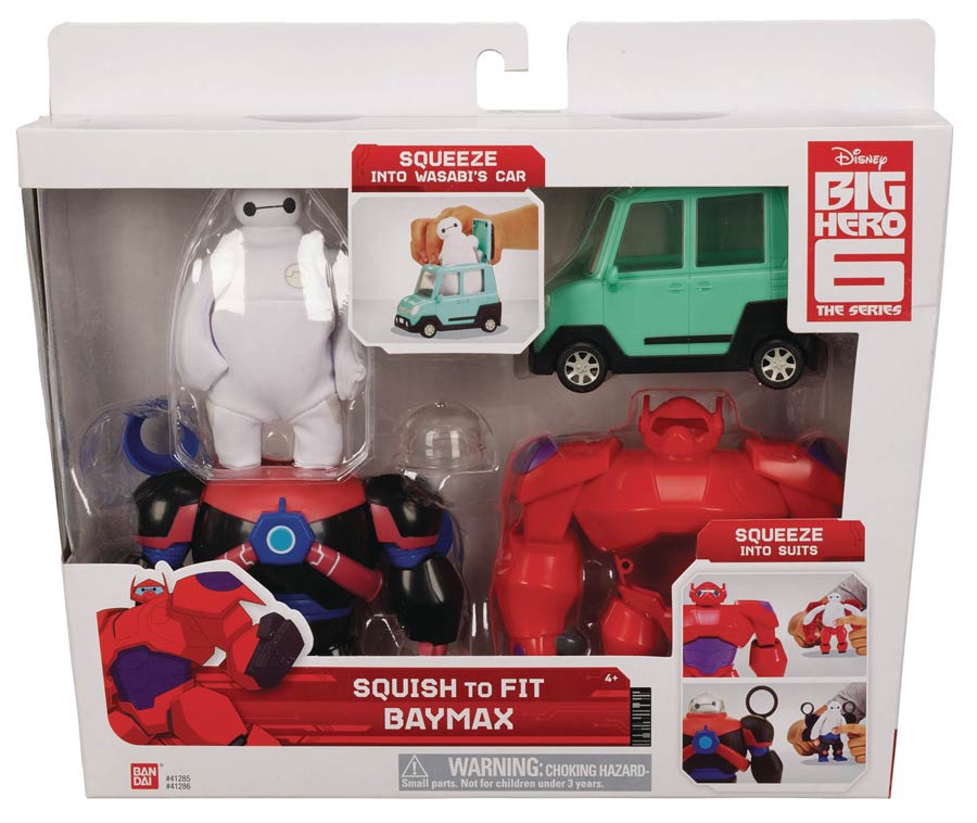 Big Hero 6 The Series Squish To Fit Baymax Figure Case