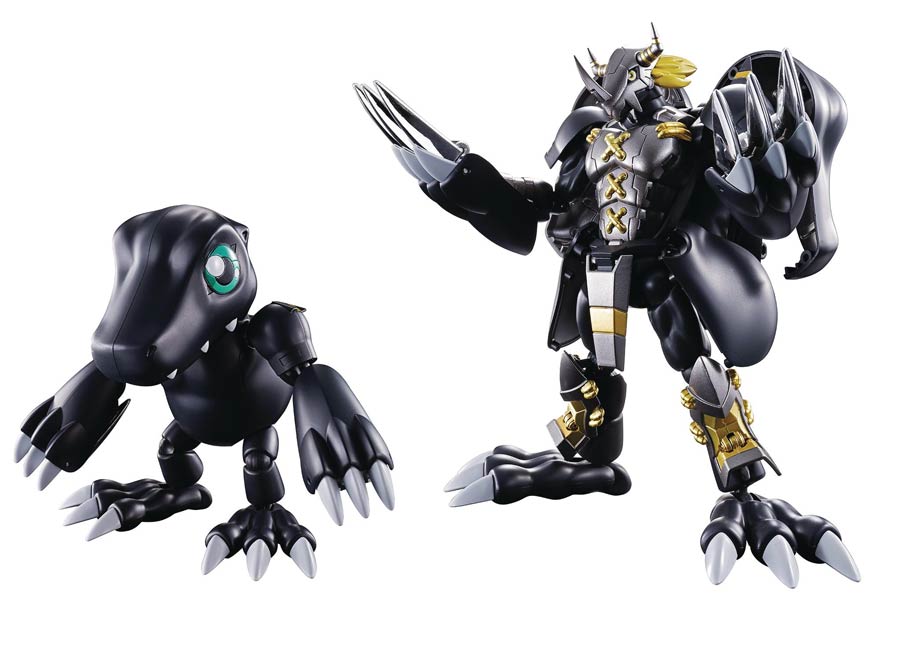 Digimon Adventure Digivolving Spirits #08 Black Wargreymon (Black Agumon) Action Figure