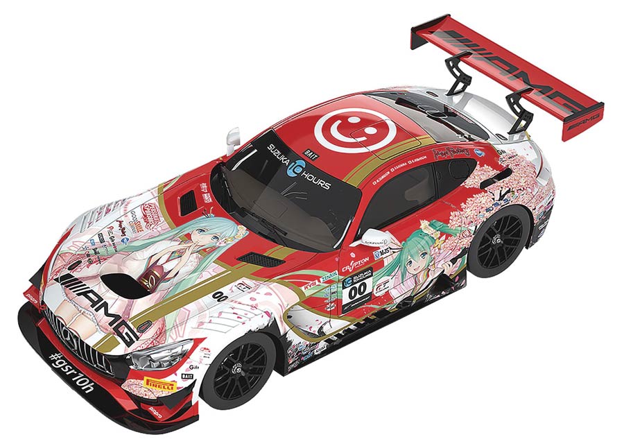 Hatsune Miku GT Project Mercedes-AMG 2018 Suzuka 10-Hours 1/43 Scale Vehicle