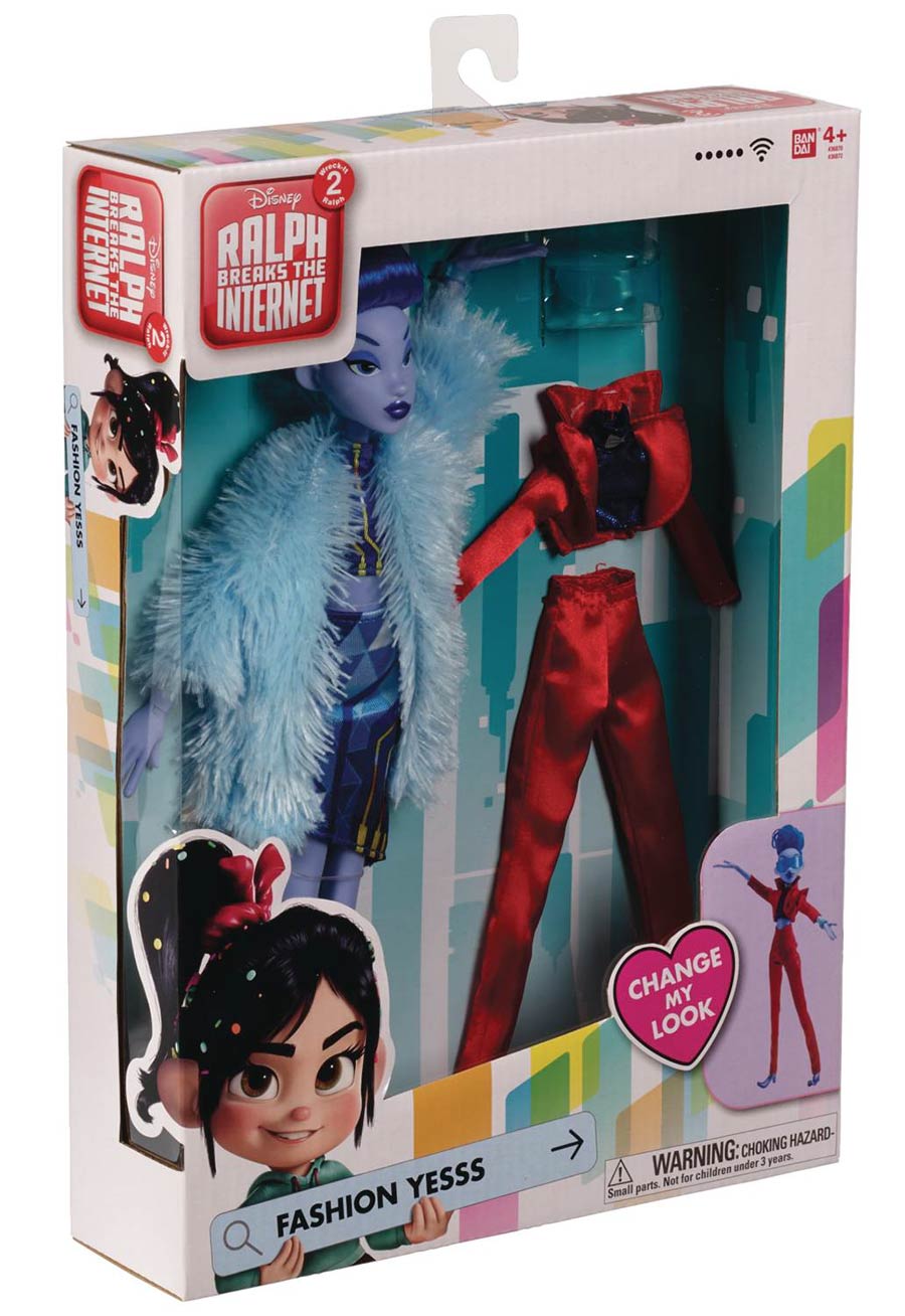 Ralph Breaks The Internet Yesss Fashion Doll Case