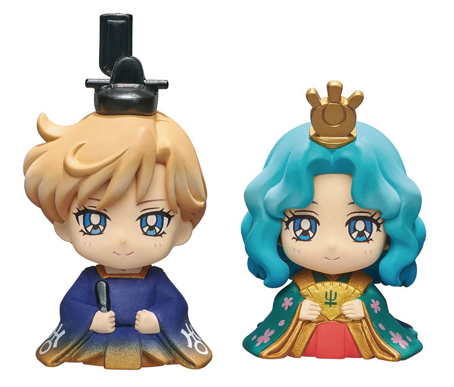 Sailor Moon Petit Chara Hinamatsuri Haruka & Michiru 2-Pack Set
